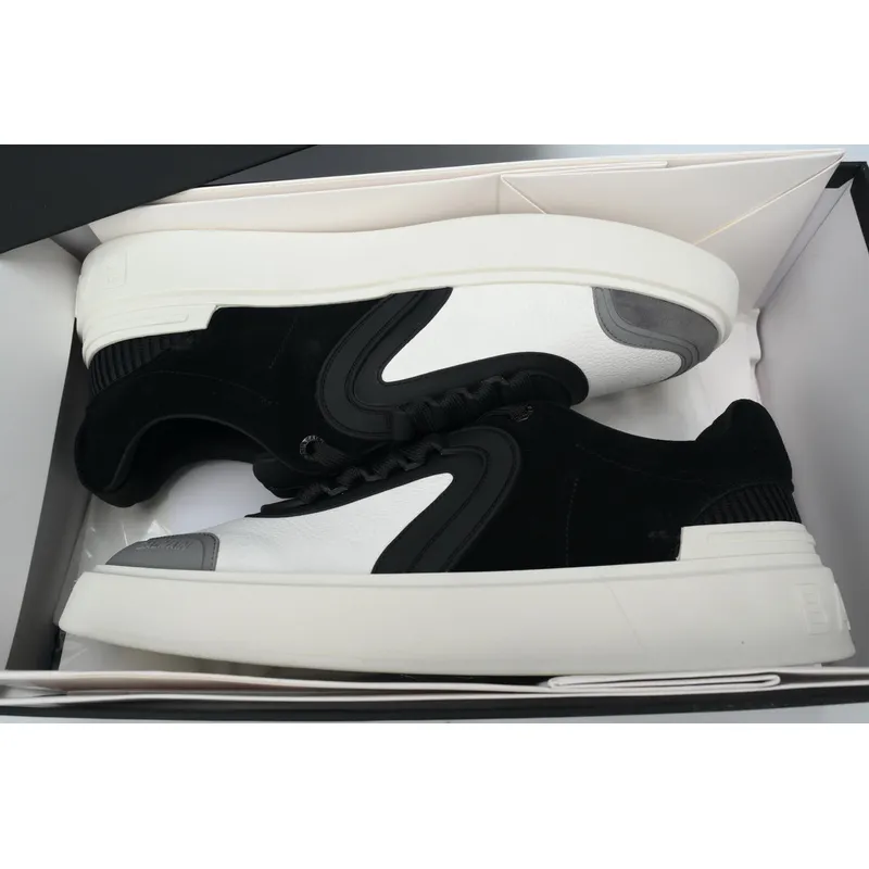 BALMAIN B-Skate Black White