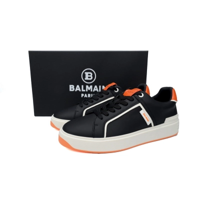 BALMAIN B-Skate Black Orange 02
