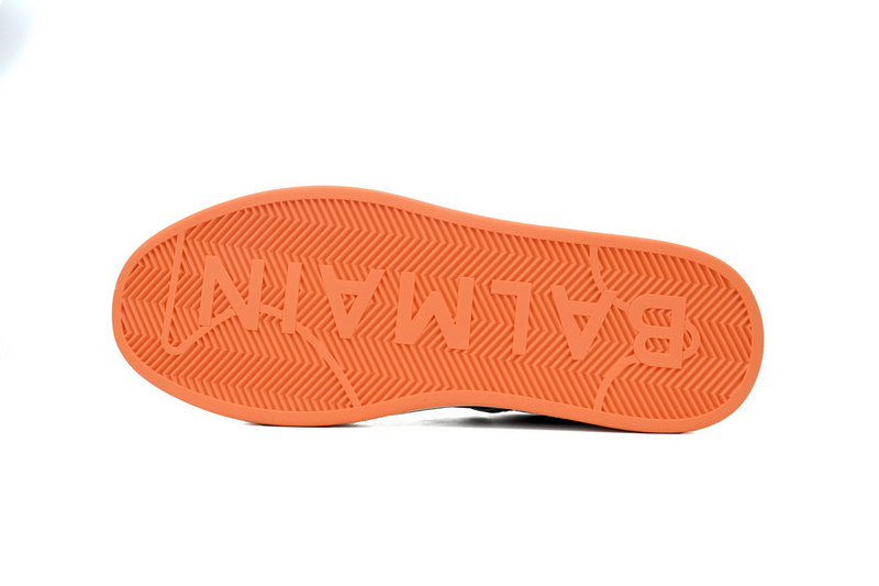 BALMAIN B-Skate Black Orange