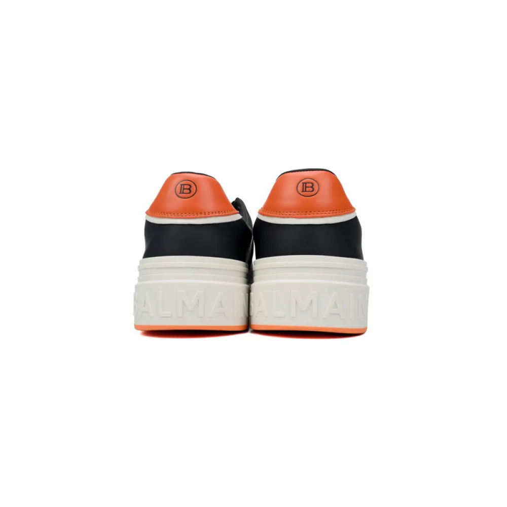BALMAIN B-Skate Black Orange