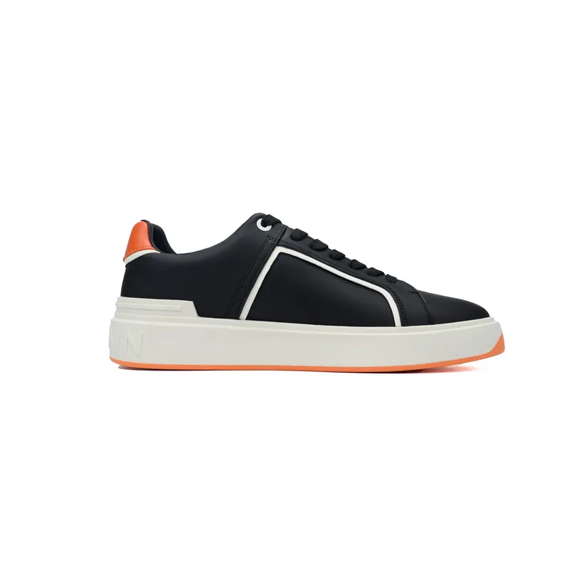 BALMAIN B-Skate Black Orange