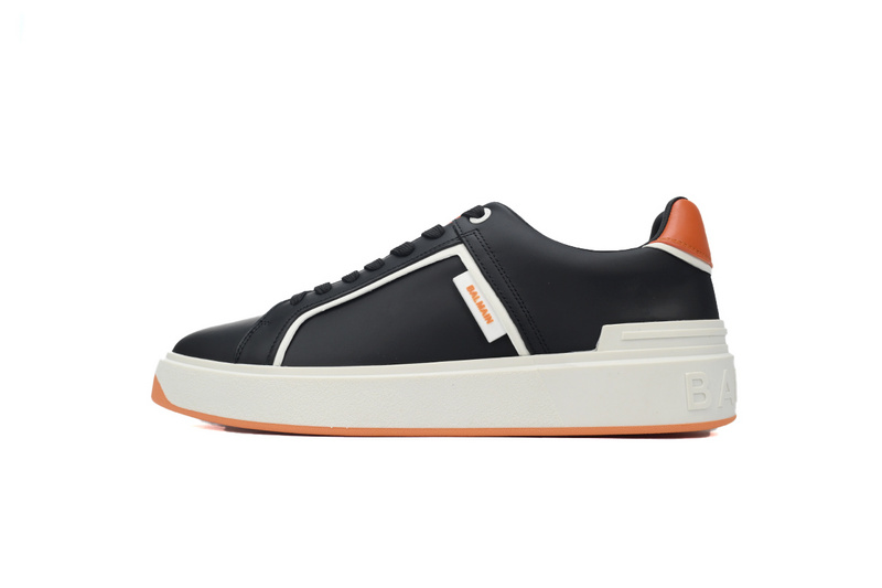 BALMAIN B-Skate Black Orange