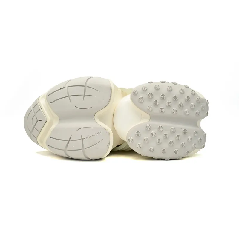BALMAIN Multikolor Buty sportowe All White