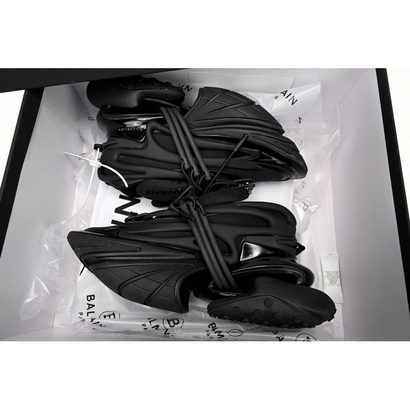 BALMAIN Multikolor Buty sportowe Black