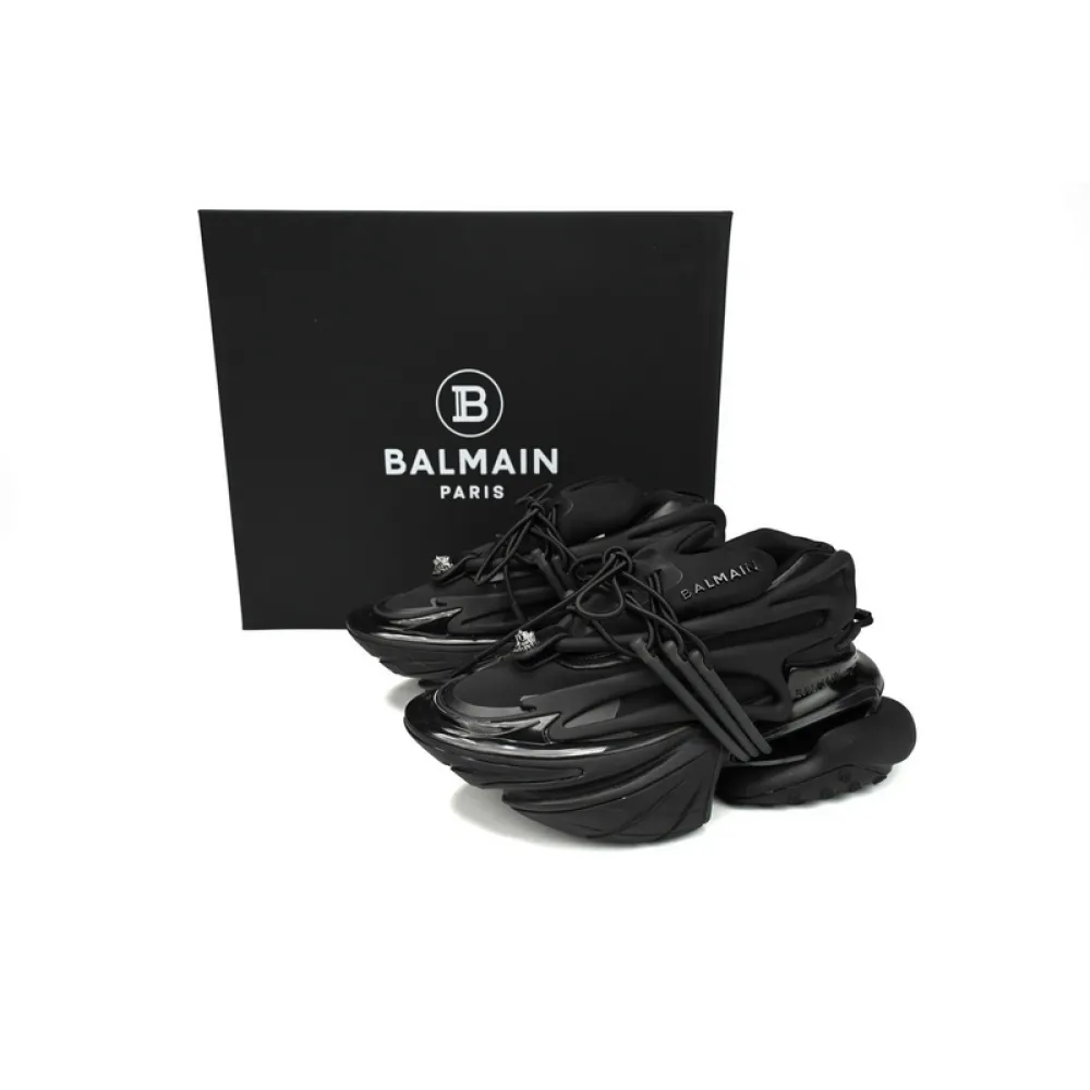 BALMAIN Multikolor Buty sportowe Black