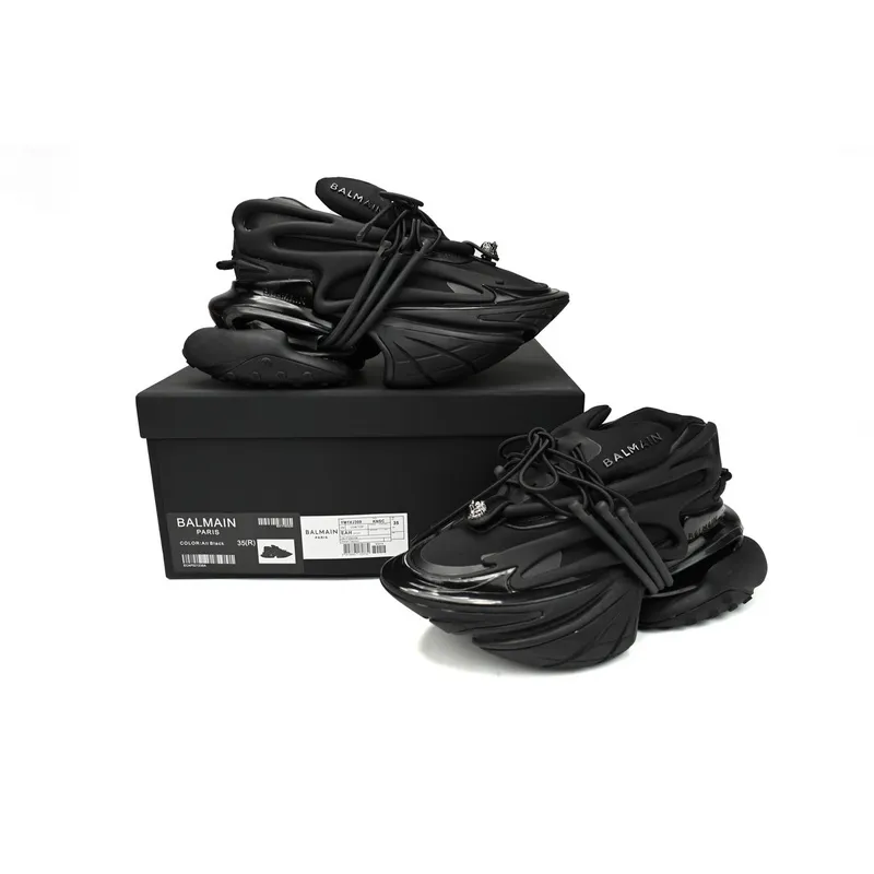 BALMAIN Multikolor Buty sportowe Black
