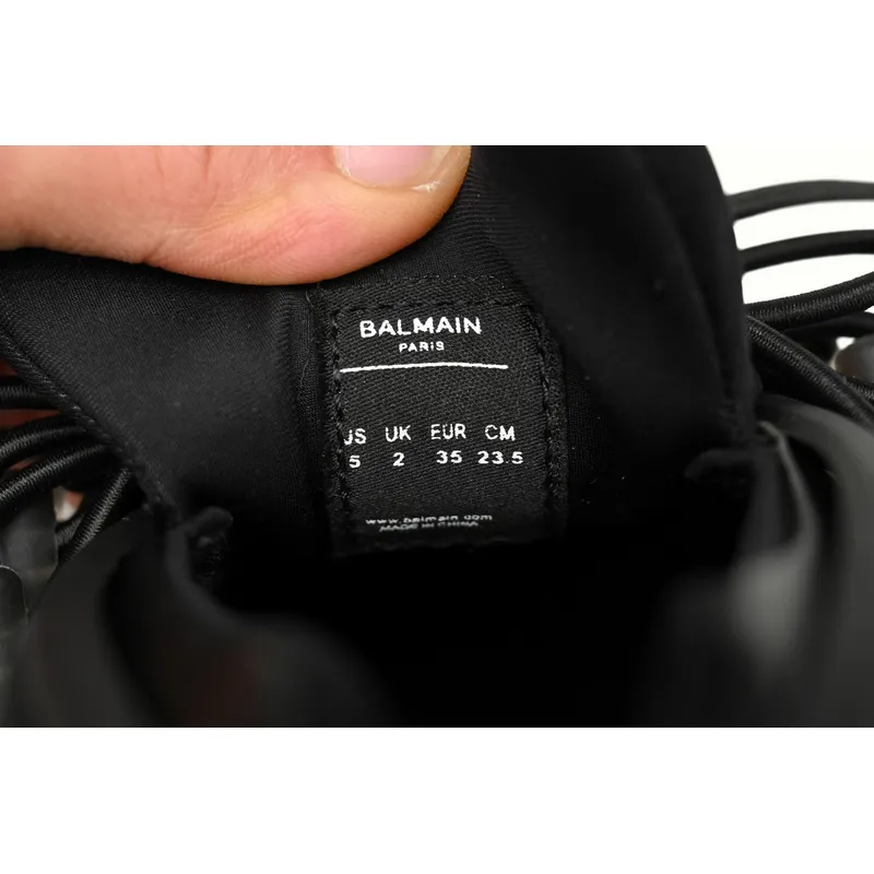 BALMAIN Multikolor Buty sportowe Black