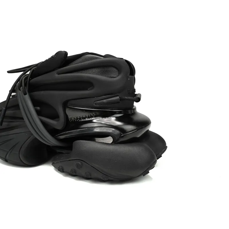 BALMAIN Multikolor Buty sportowe Black