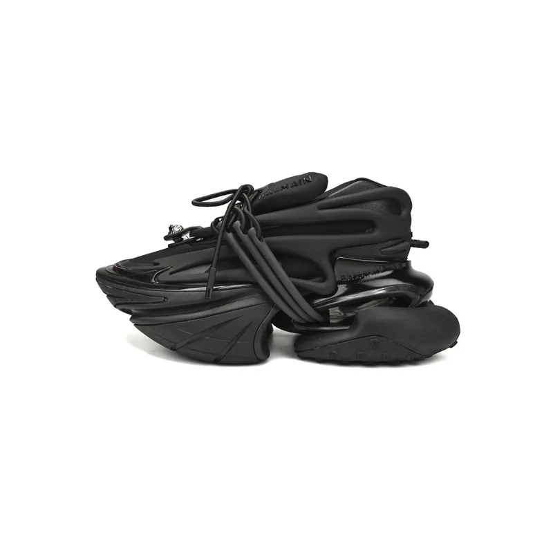 BALMAIN Multikolor Buty sportowe Black