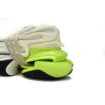 BALMAIN Multikolor Buty sportowe Black, white, and green