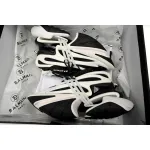 BALMAIN Multikolor Buty sportowe Black And White