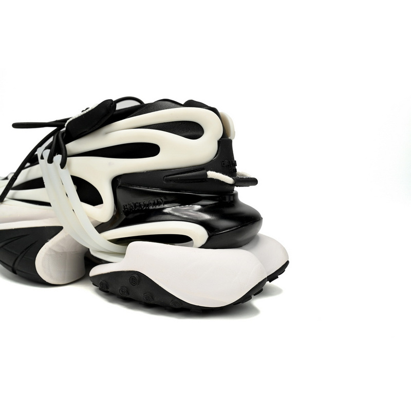 BALMAIN Multikolor Buty sportowe Black And White