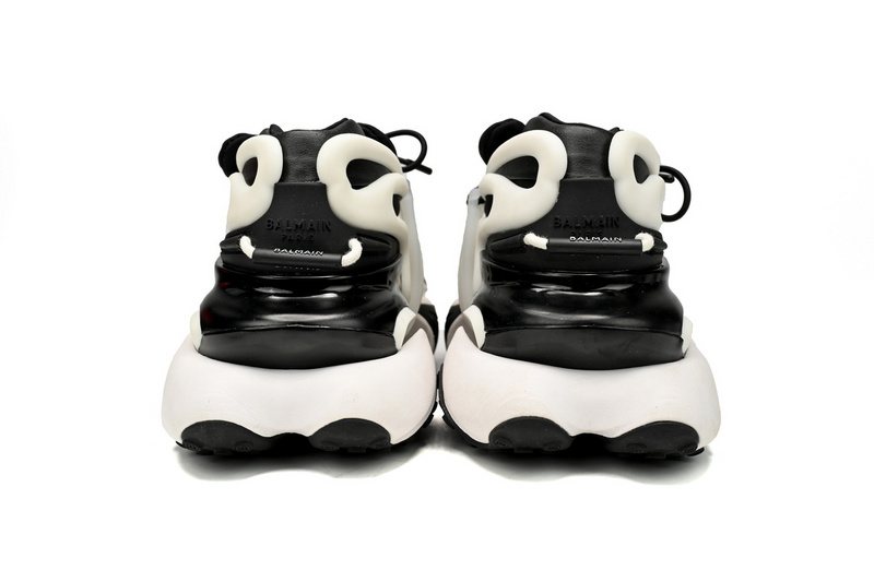 BALMAIN Multikolor Buty sportowe Black And White