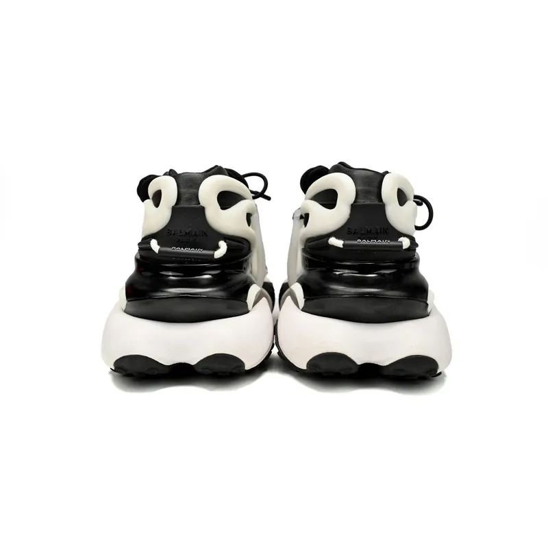 BALMAIN Multikolor Buty sportowe Black And White