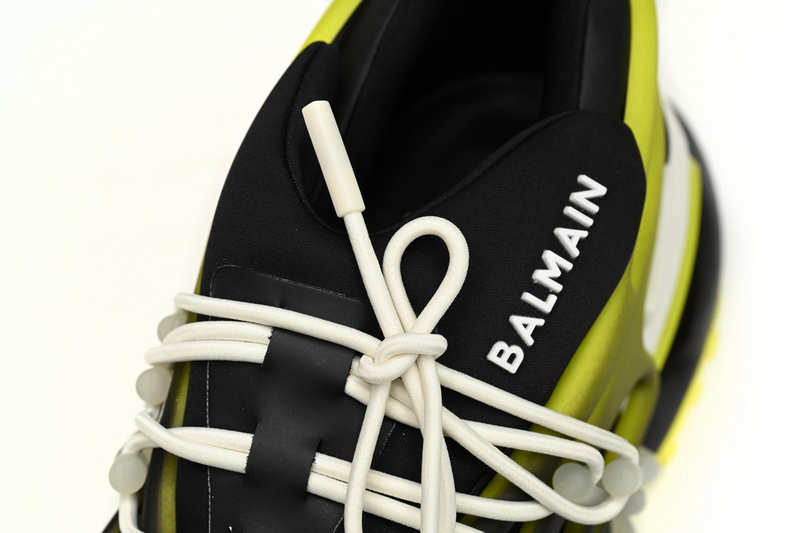 BALMAIN Multikolor Buty sportowe Black And Yellow