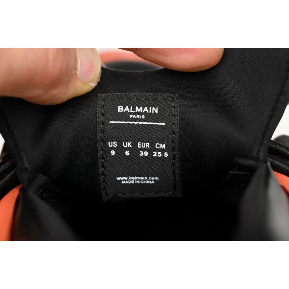 BALMAIN Multikolor Buty sportowe Black orange