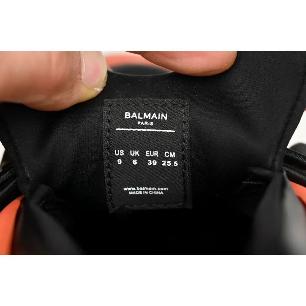 BALMAIN Multikolor Buty sportowe Black orange