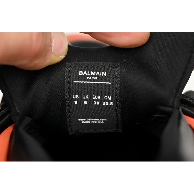 BALMAIN Multikolor Buty sportowe Black orange