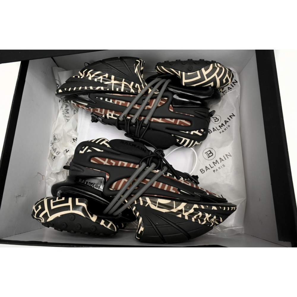 BALMAIN Multikolor Buty sportowe Lattice