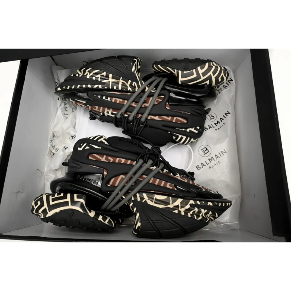 BALMAIN Multikolor Buty sportowe Lattice