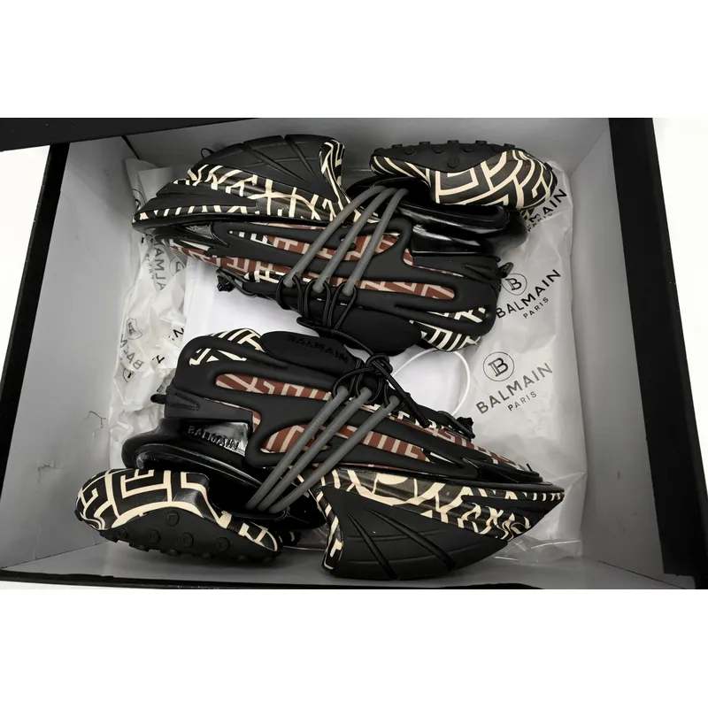 BALMAIN Multikolor Buty sportowe Lattice