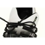 BALMAIN Multikolor Buty sportowe White and Black