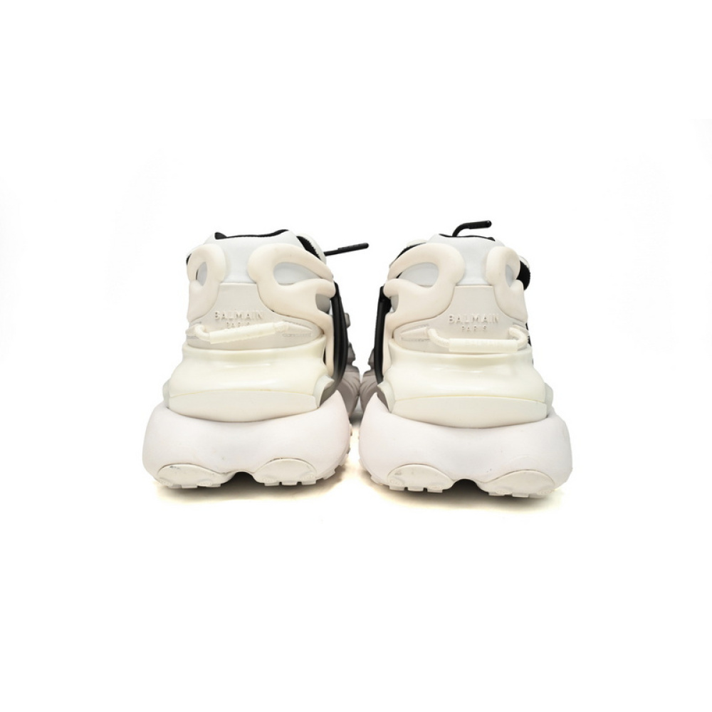 BALMAIN Multikolor Buty sportowe White and Black