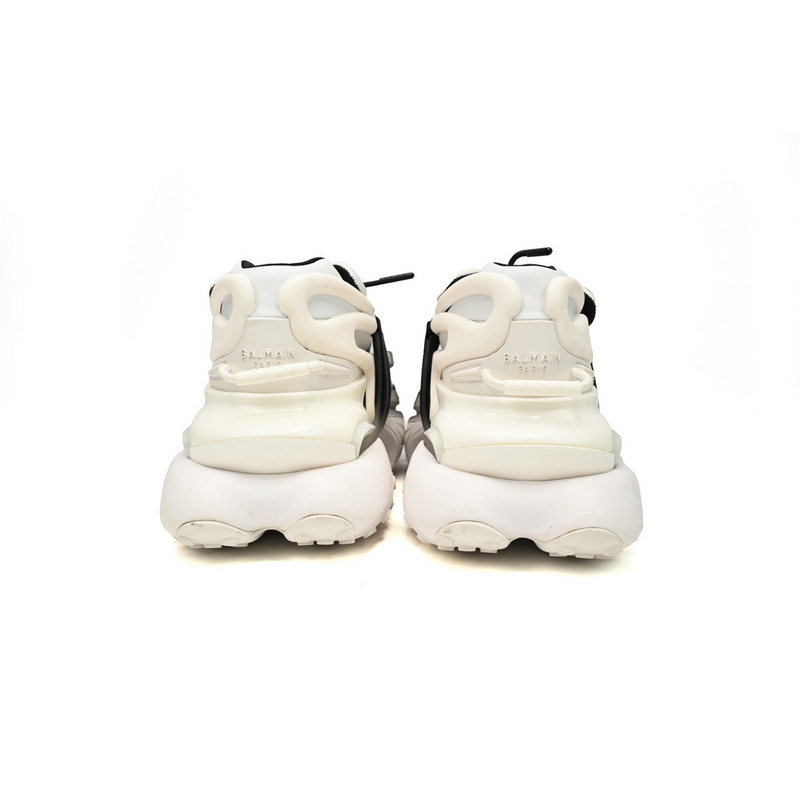 BALMAIN Multikolor Buty sportowe White and Black