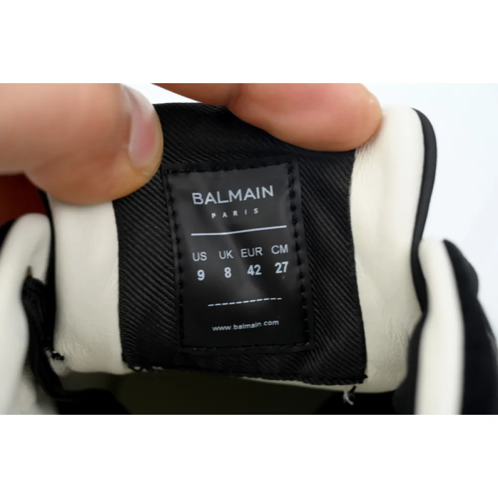 BALMAIN B-Skate  Pattern Black and White