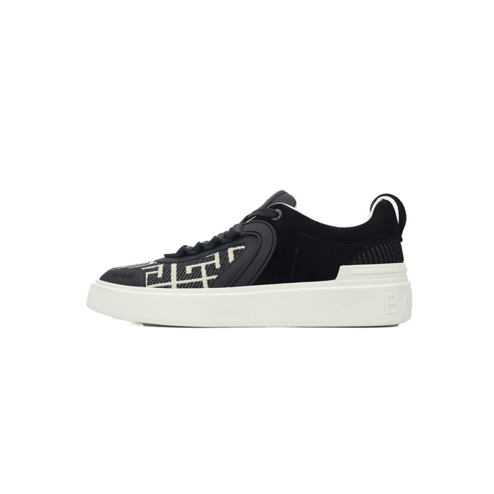 BALMAIN B-Skate  Pattern Black and White