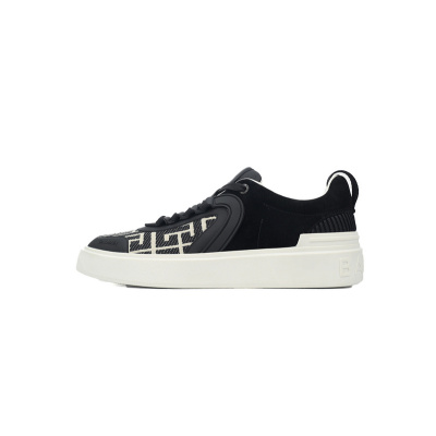 BALMAIN B-Skate  Pattern Black and White 01
