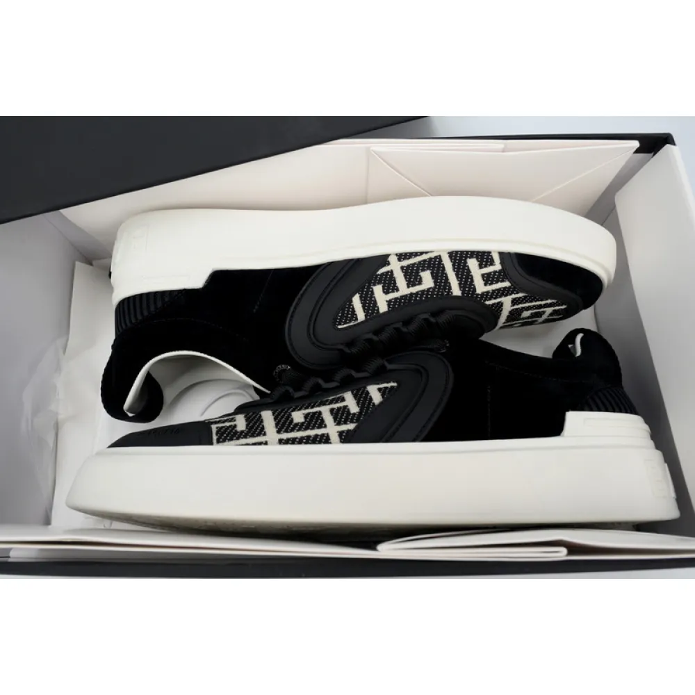 BALMAIN B-Skate  Pattern Black and White