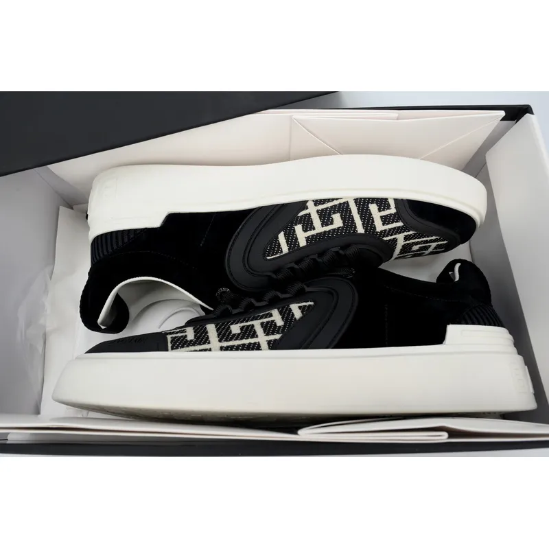 BALMAIN B-Skate  Pattern Black and White