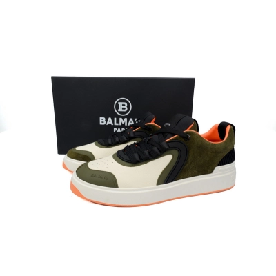 BALMAIN B-Skate Orange Green 02