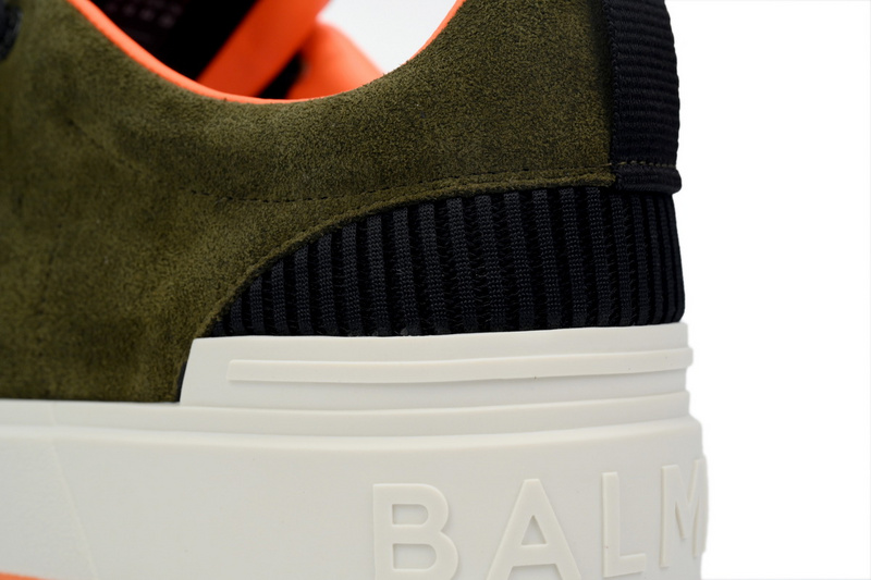 BALMAIN B-Skate Orange Green