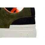 BALMAIN B-Skate Orange Green