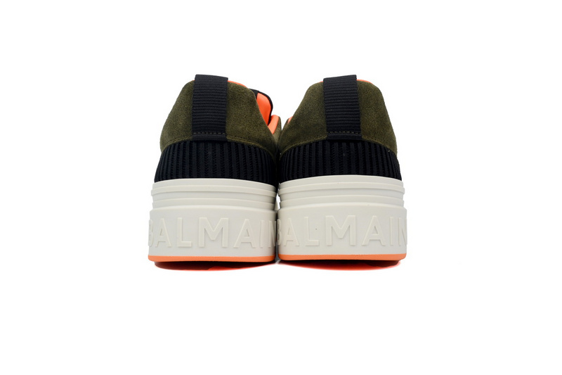 BALMAIN B-Skate Orange Green