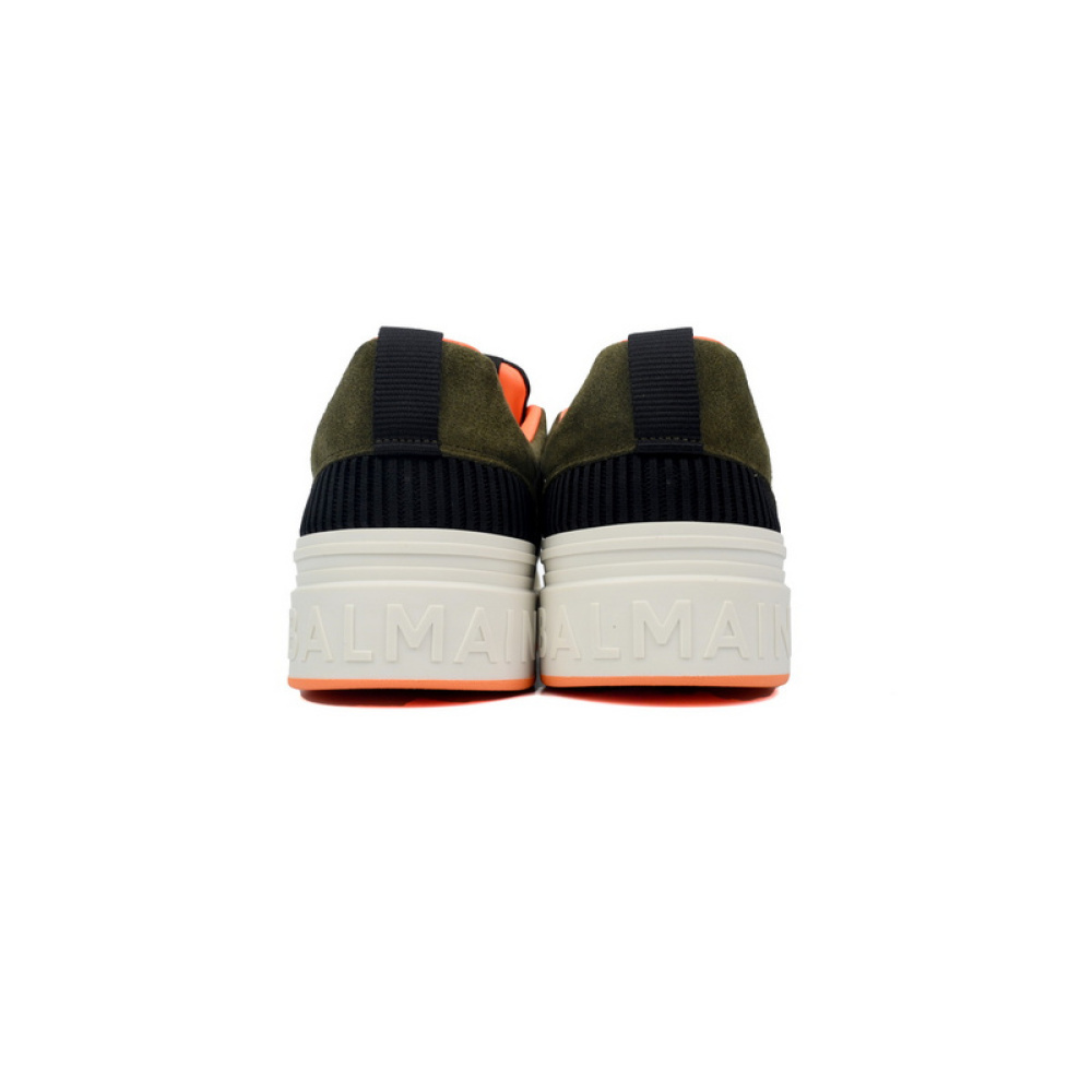 BALMAIN B-Skate Orange Green