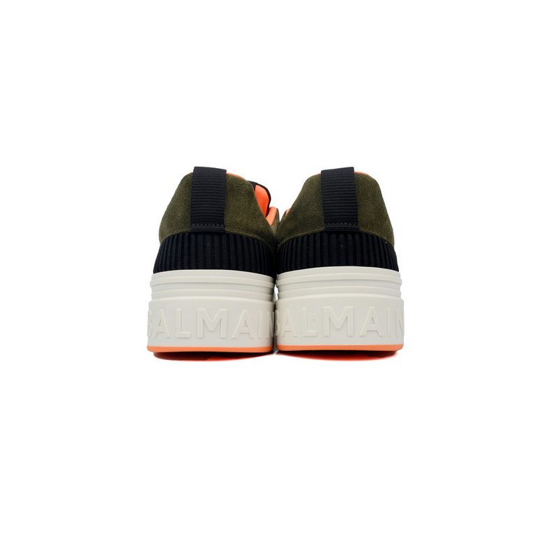BALMAIN B-Skate Orange Green