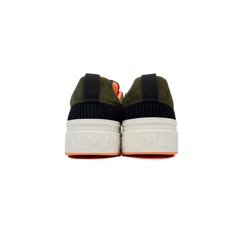 BALMAIN B-Skate Orange Green