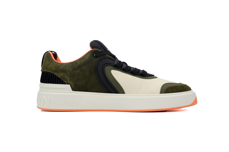 BALMAIN B-Skate Orange Green