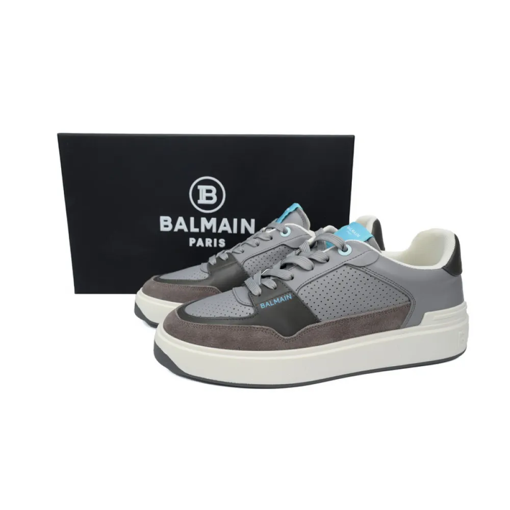 BALMAIN B-Skate Gray Brown