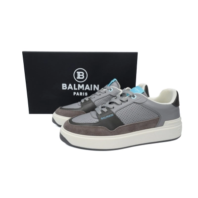 BALMAIN B-Skate Gray Brown 02