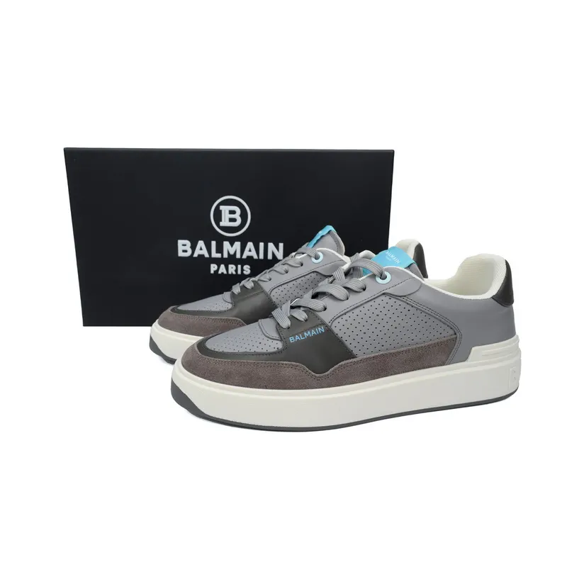 BALMAIN B-Skate Gray Brown