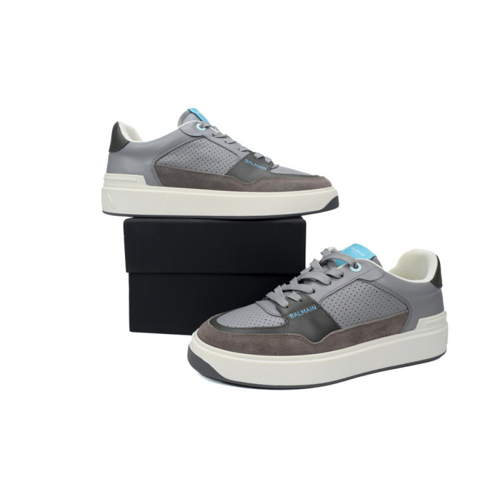 BALMAIN B-Skate Gray Brown