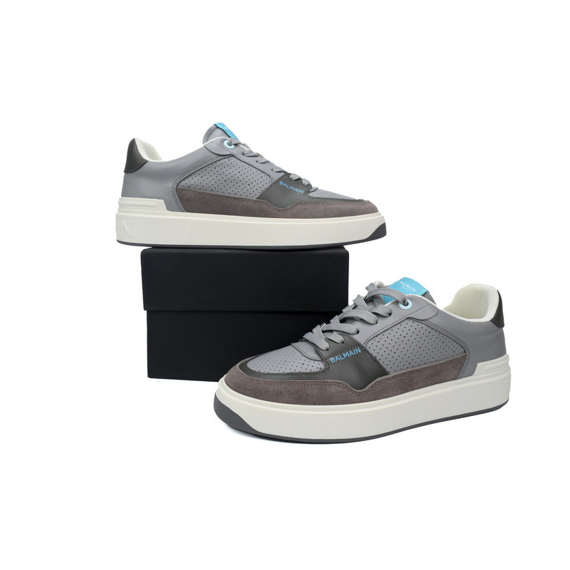 BALMAIN B-Skate Gray Brown