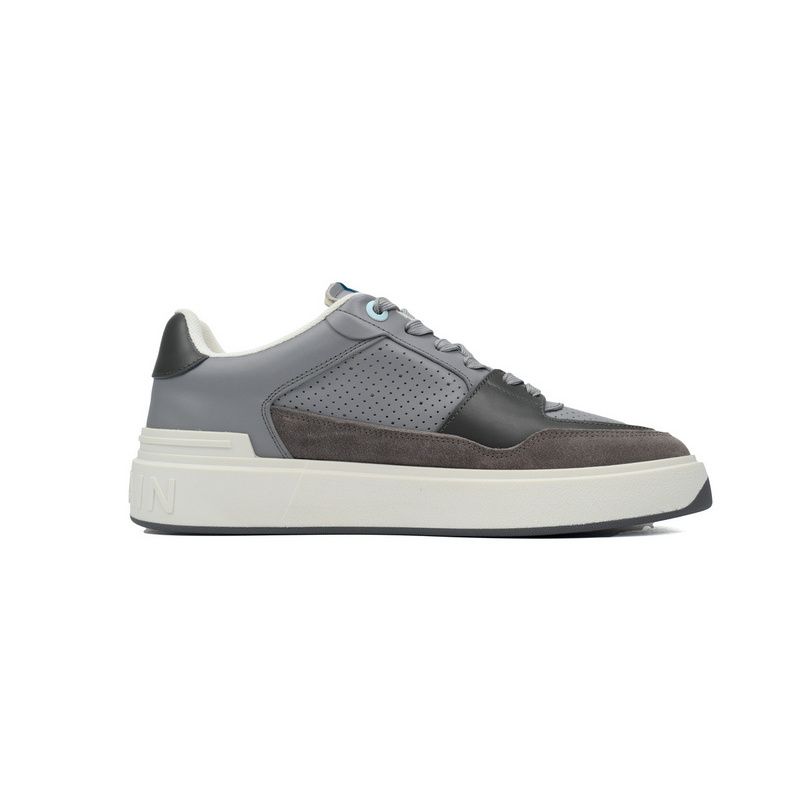 BALMAIN B-Skate Gray Brown