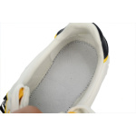 BALMAIN B-Skate Pattern White and Yellow