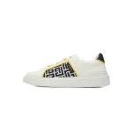 BALMAIN B-Skate Pattern White and Yellow
