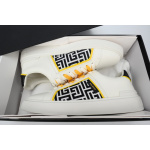 BALMAIN B-Skate Pattern White and Yellow